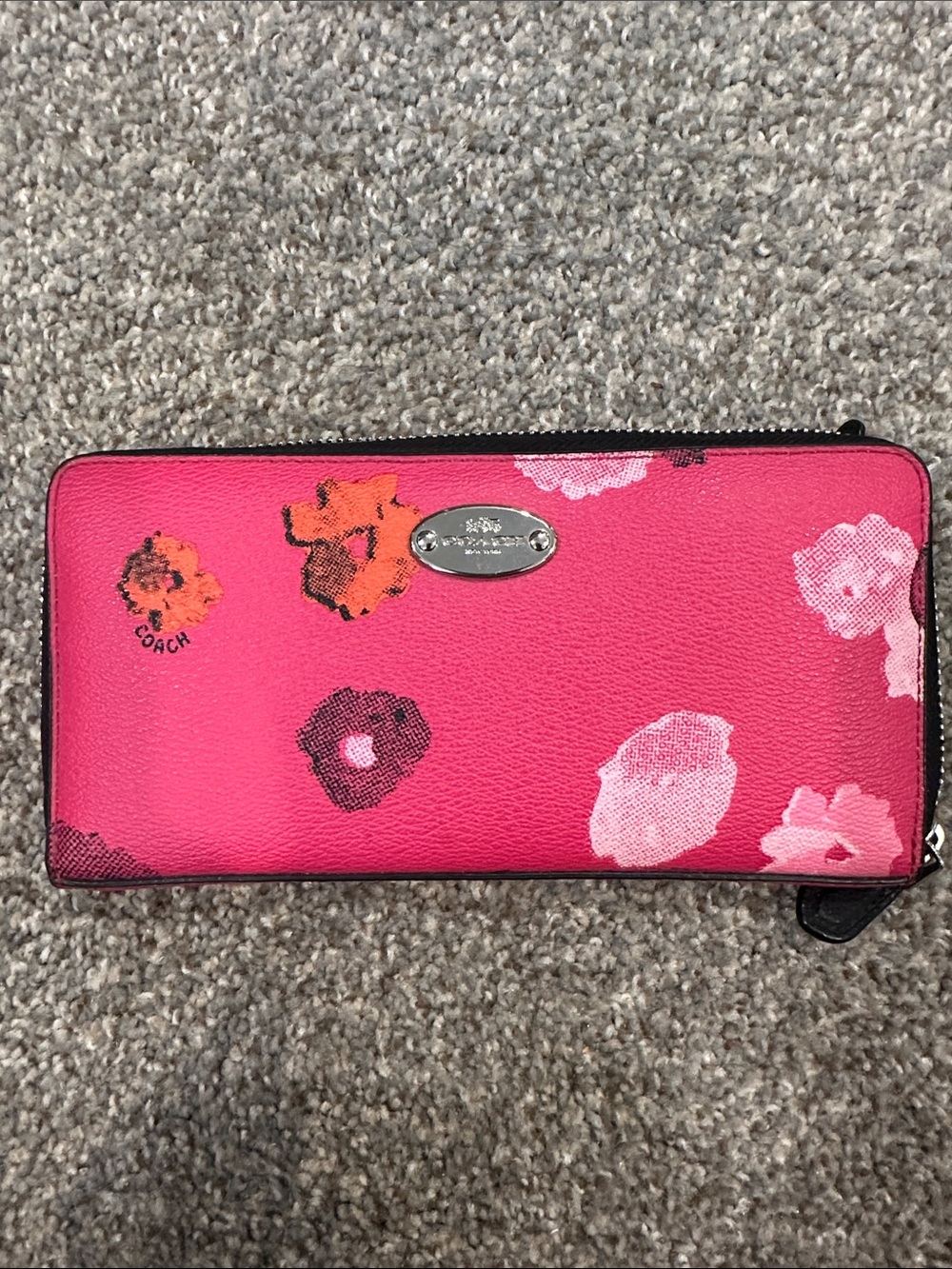 Coach pink wallet